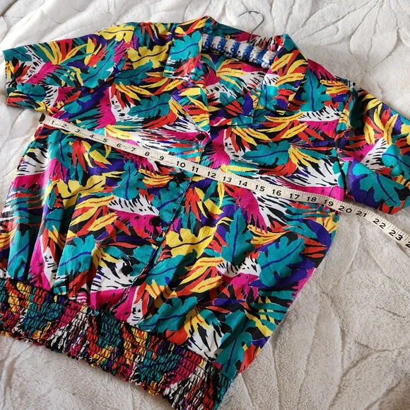 Vintage 80s Blouse - Picture 2 of 5